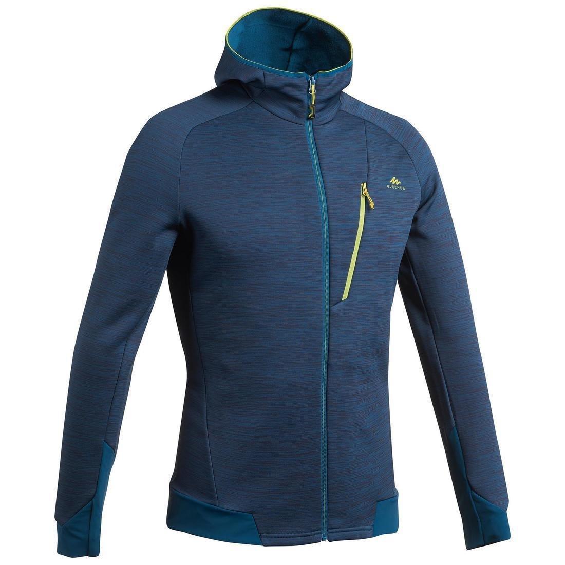 Mens Walking Fleece Jacket, Grey, , large image number 10