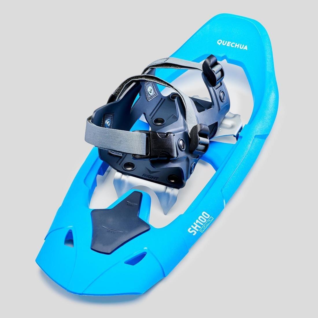Mid-Deck Snowshoes - Quechua Sh100, Blue, No Color, large image number 2