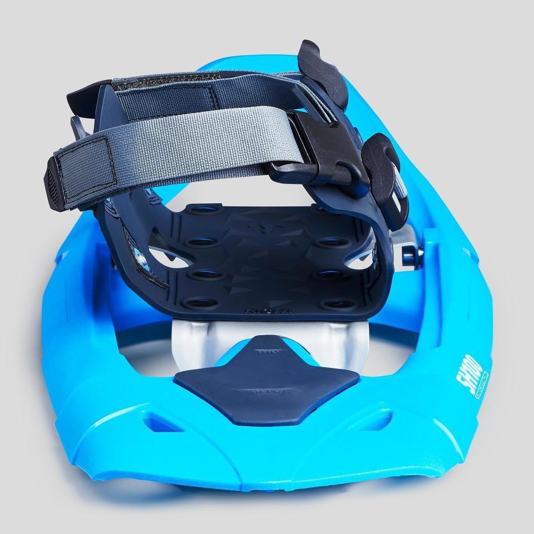 Mid-Deck Snowshoes - Quechua Sh100, Blue, No Color, large image number 6