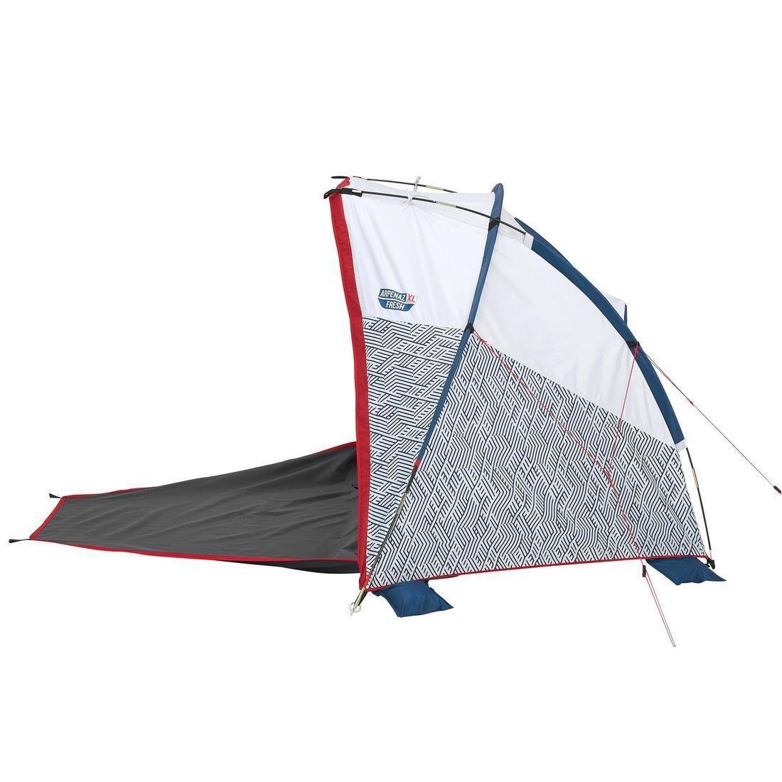Two-Person Camping Shelter With Pole, White, No Color, large image number 1