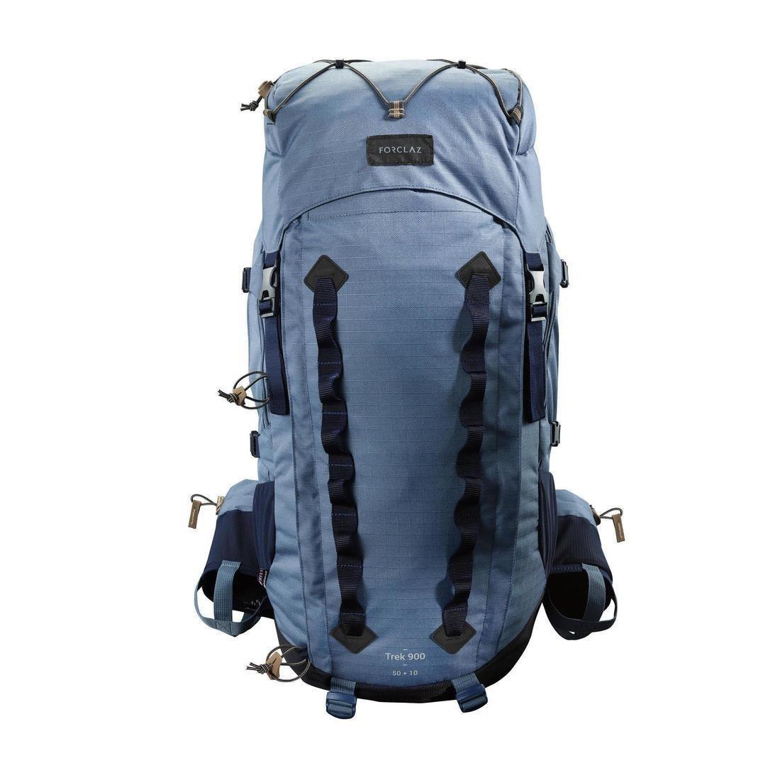 Womens Trekking Backpack 50, Mt900 Symbium, Blue, No Color, large image number 3