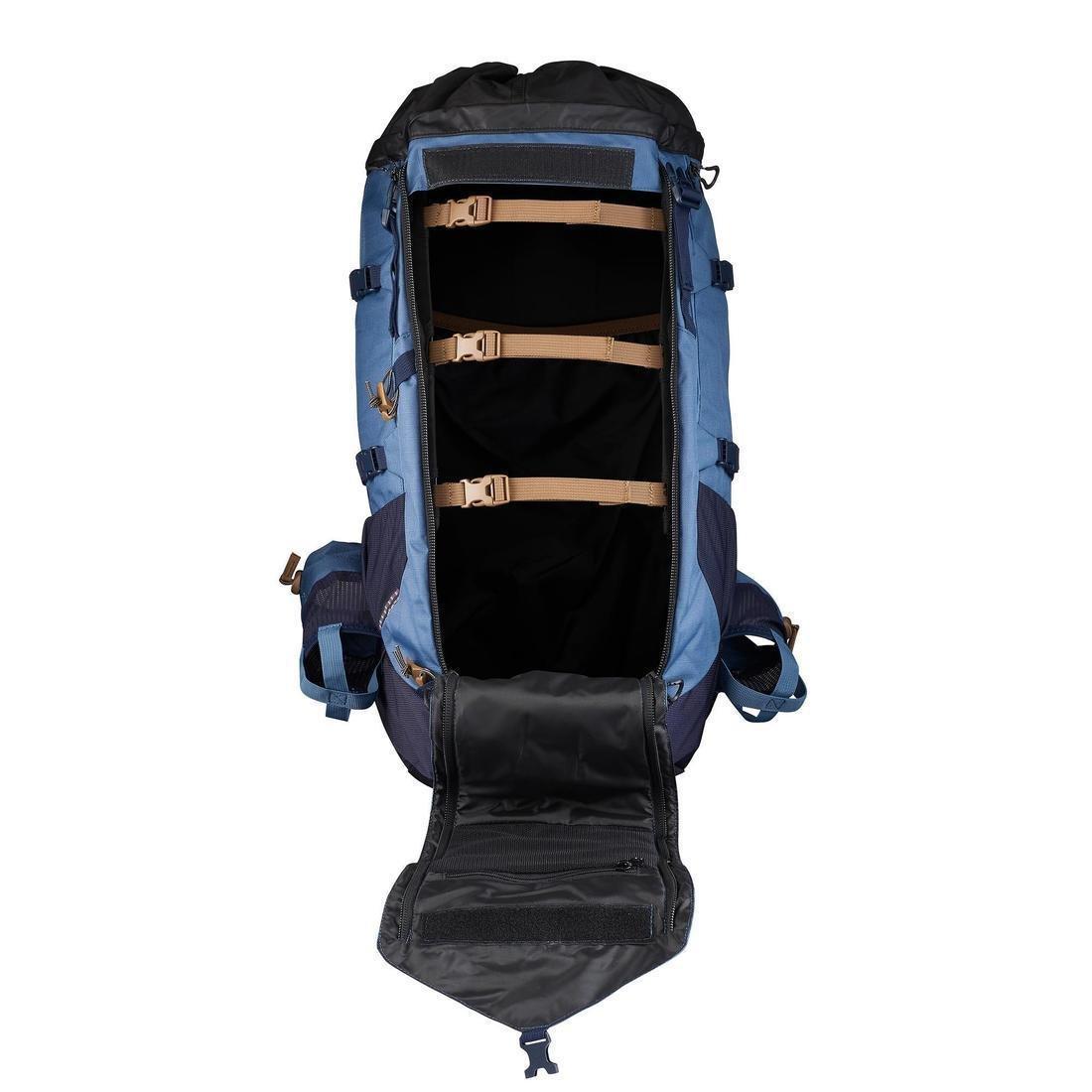 Womens Trekking Backpack 50, Mt900 Symbium, Blue, No Color, large image number 5