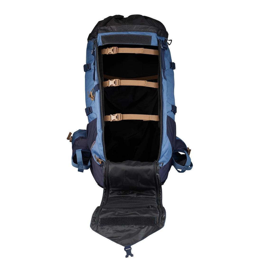 FORCLAZ - Womens Trekking Backpack 50, Mt900 Symbium, Blue