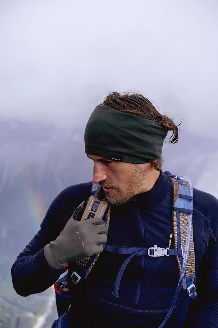 Multi-Position Merino Wool Tube Scarf, Grey, No Color, medium