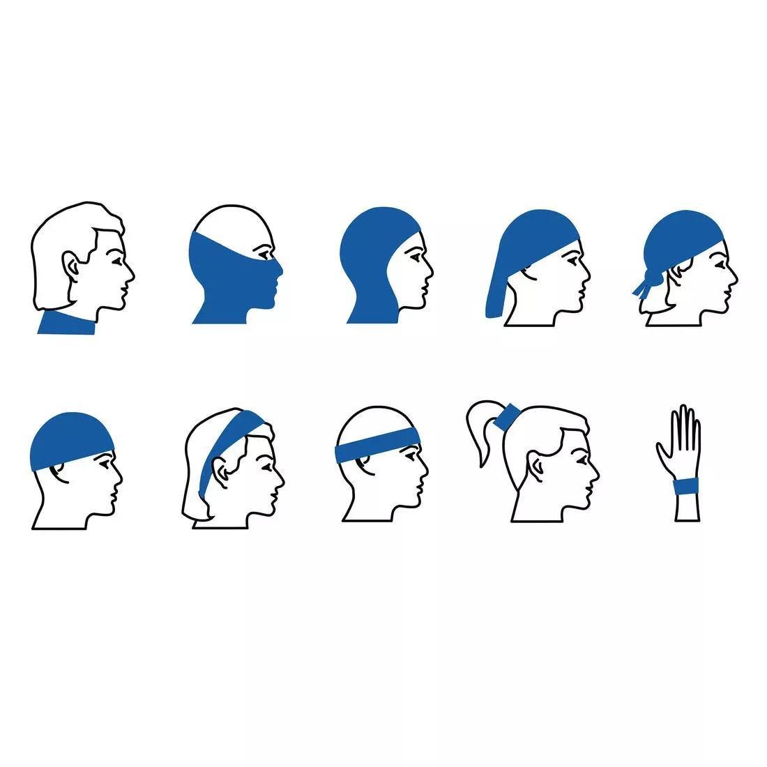 Multi-Position Merino Wool Tube Scarf, Grey, No Color, medium