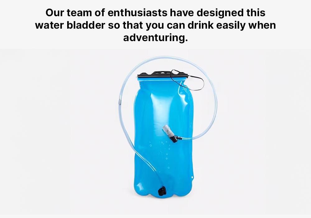 Trek500 Trekking Water Bladder, Blue, No Color, large image number 7