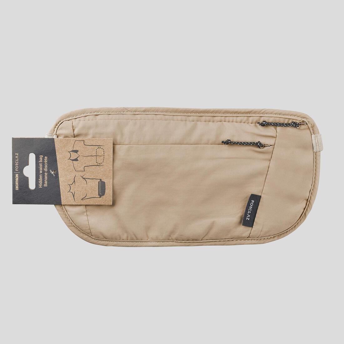 Secured Bum Bag | Travel, Beige, No Color, large image number 4