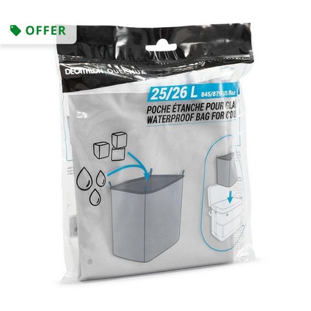 QUECHUA - Compact Fresh Waterproof Cooler Bag Liner