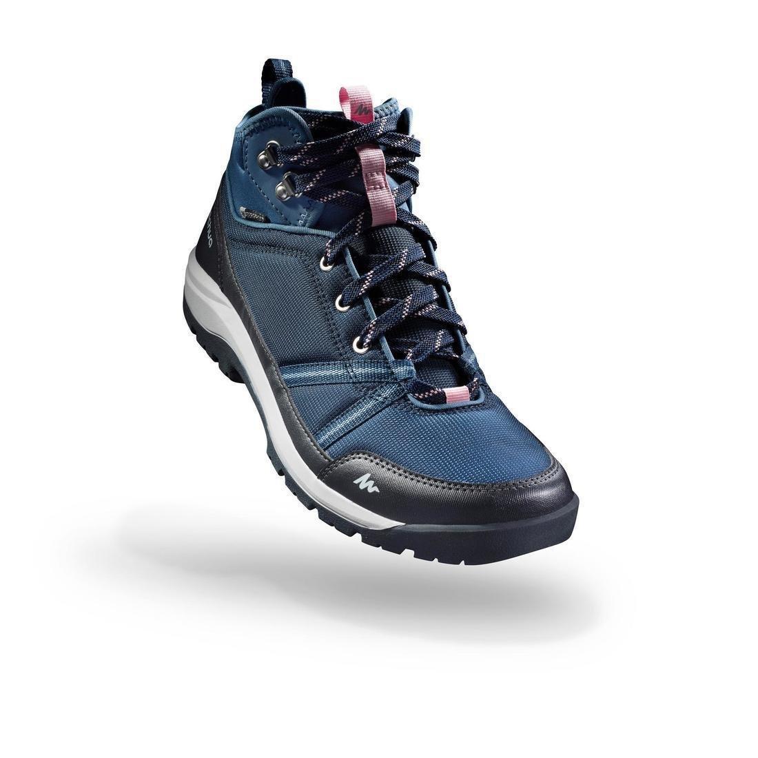 Women Mid Wp Waterproof Off-Road Hiking Shoes - Nh150, Blue, , large image number 1