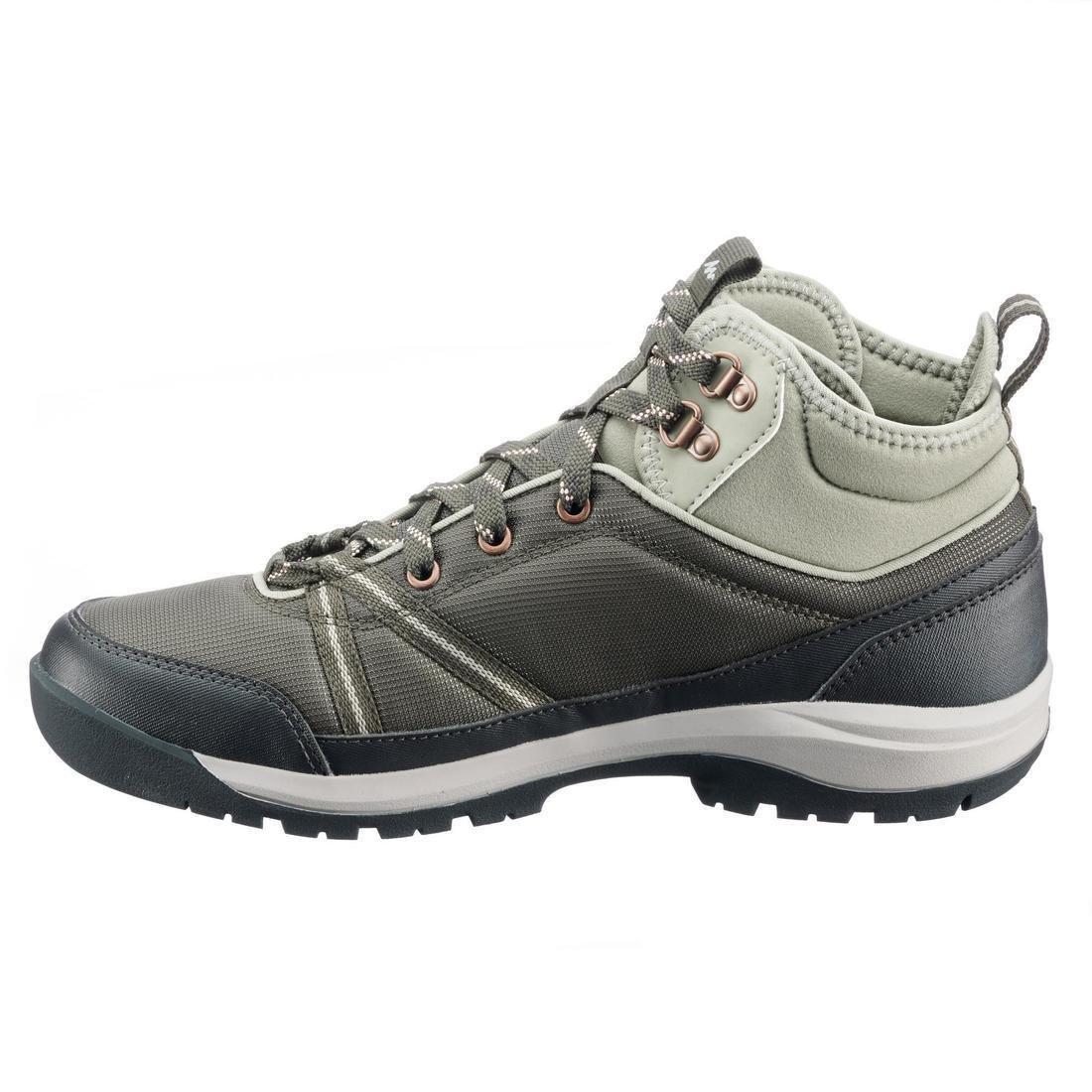 Womens Nh150 Mid Wp Waterproof Off-Road Hiking Shoes, Grey, , large image number 3