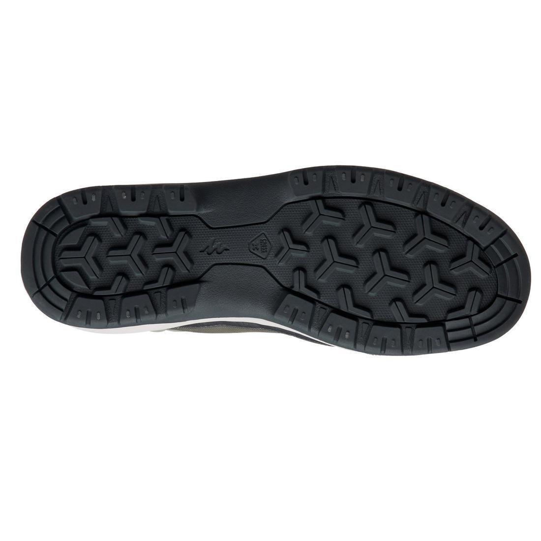 Women Mid Wp Waterproof Off-Road Hiking Shoes - NH150, Grey, No Color, large image number 4