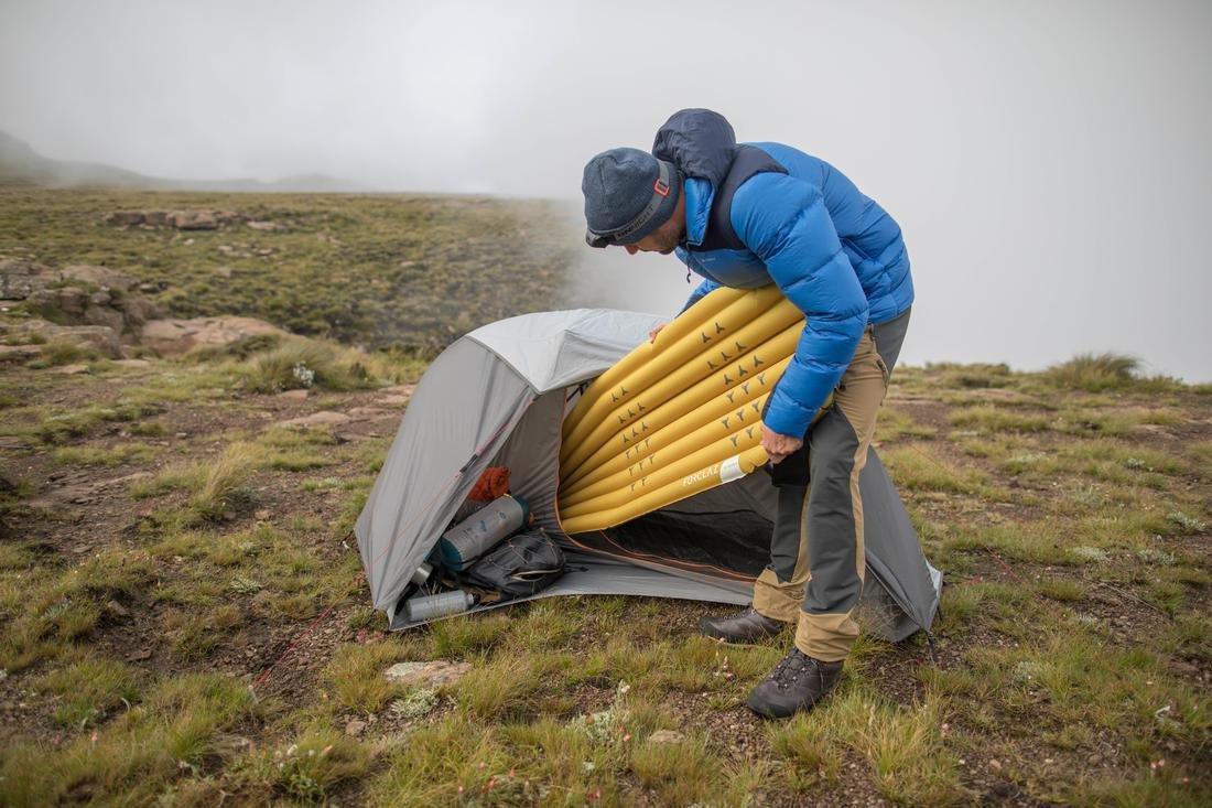 Trekking Inflatable Mattress Trek 700 Air, Yellow, No Color, large image number 10