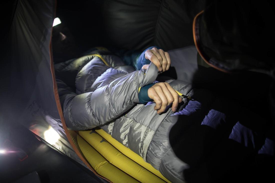 Trekking Inflatable Mattress Trek 700 Air, Yellow, No Color, large image number 11