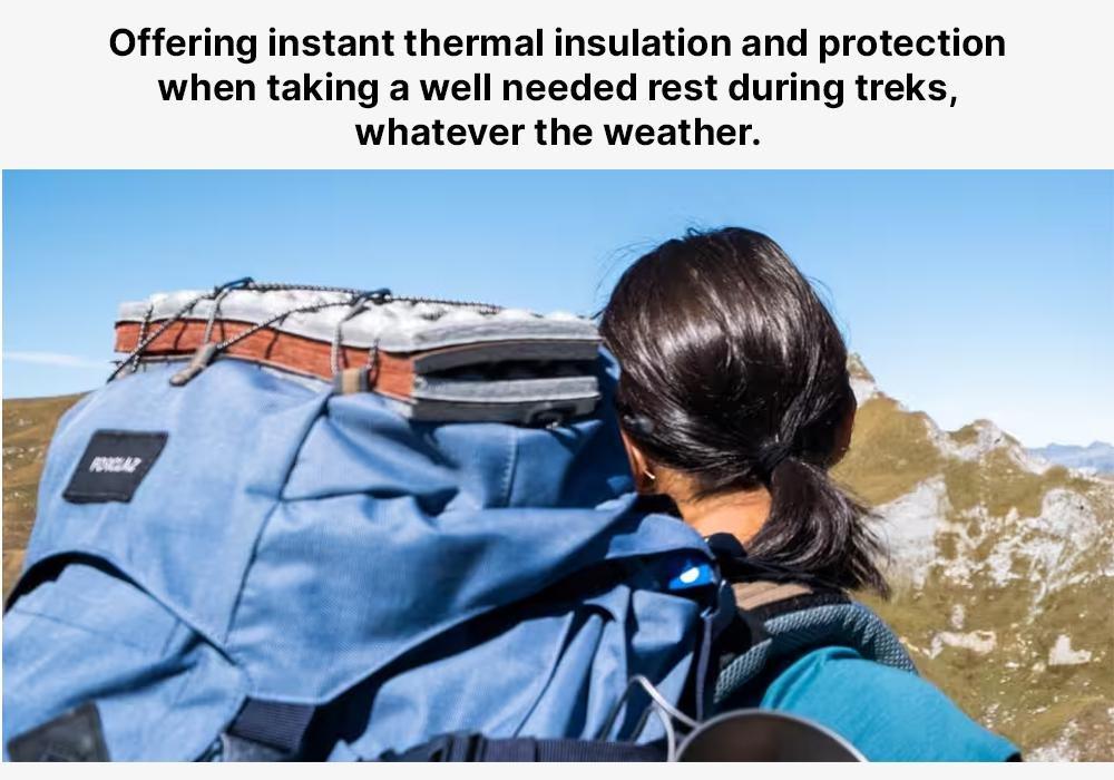 Foam Camping Seat, Grey, No Color, medium