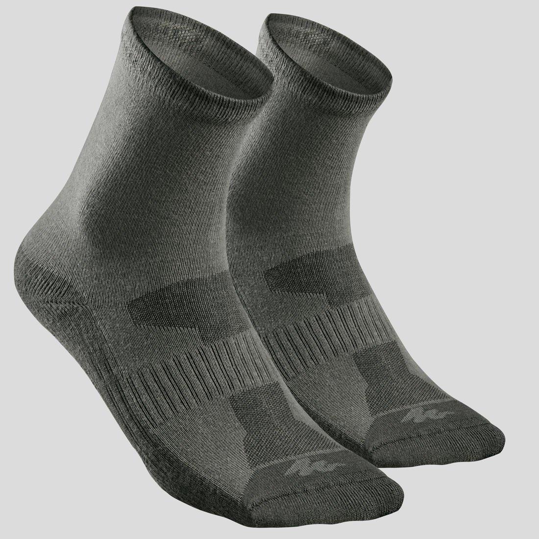 High Walking Socks 2 Pairs, Blue, No Color, large image number 6