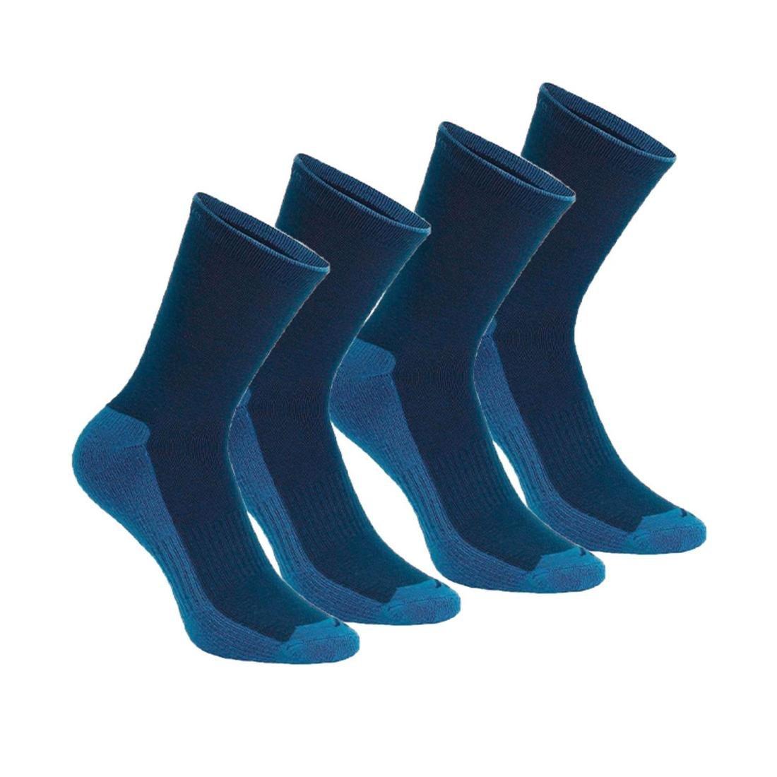 High Walking Socks 2 Pairs, Blue, No Color, large image number 11