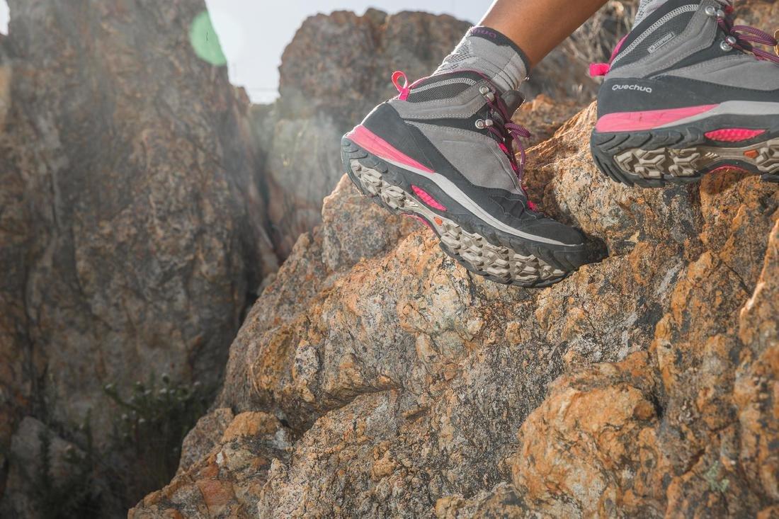 High-Top Walking Socks - 2 Pack, Grey, No Color, large image number 6