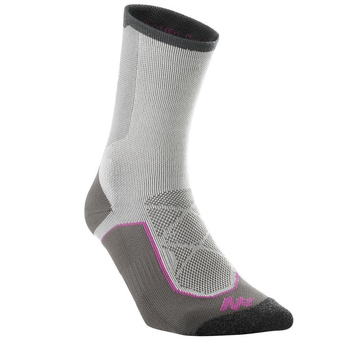 High-Top Walking Socks - 2 Pack, Grey, No Color, large image number 7