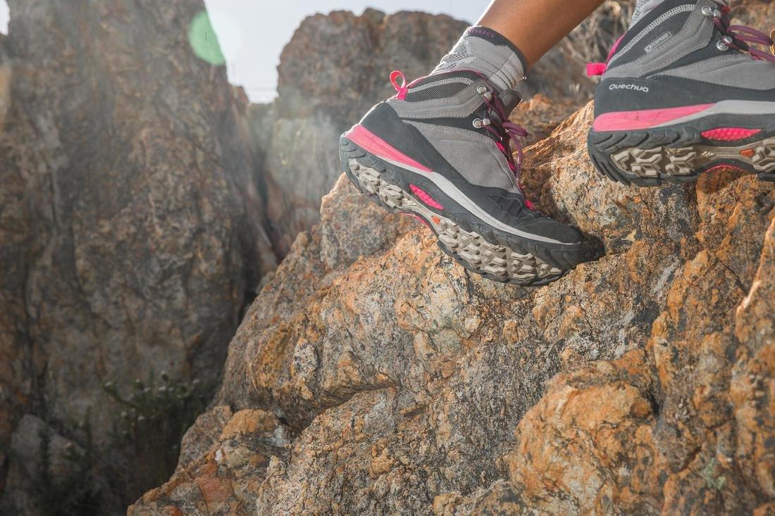 High-Top Walking Socks - 2 Pack, Grey, No Color, large image number 11