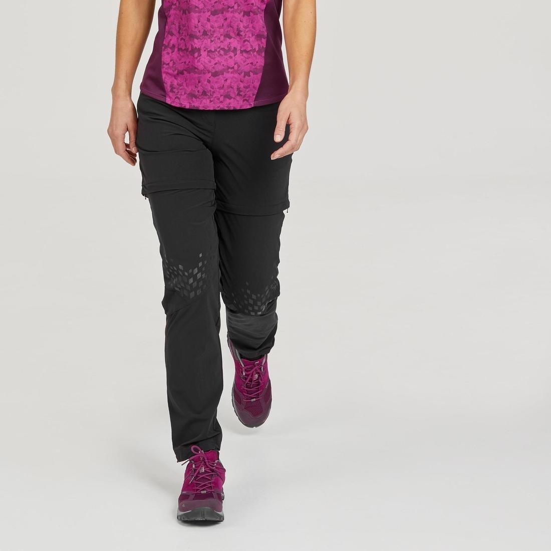 Women's Convertible Hiking Trousers, Black, 5401_000, large image number 1