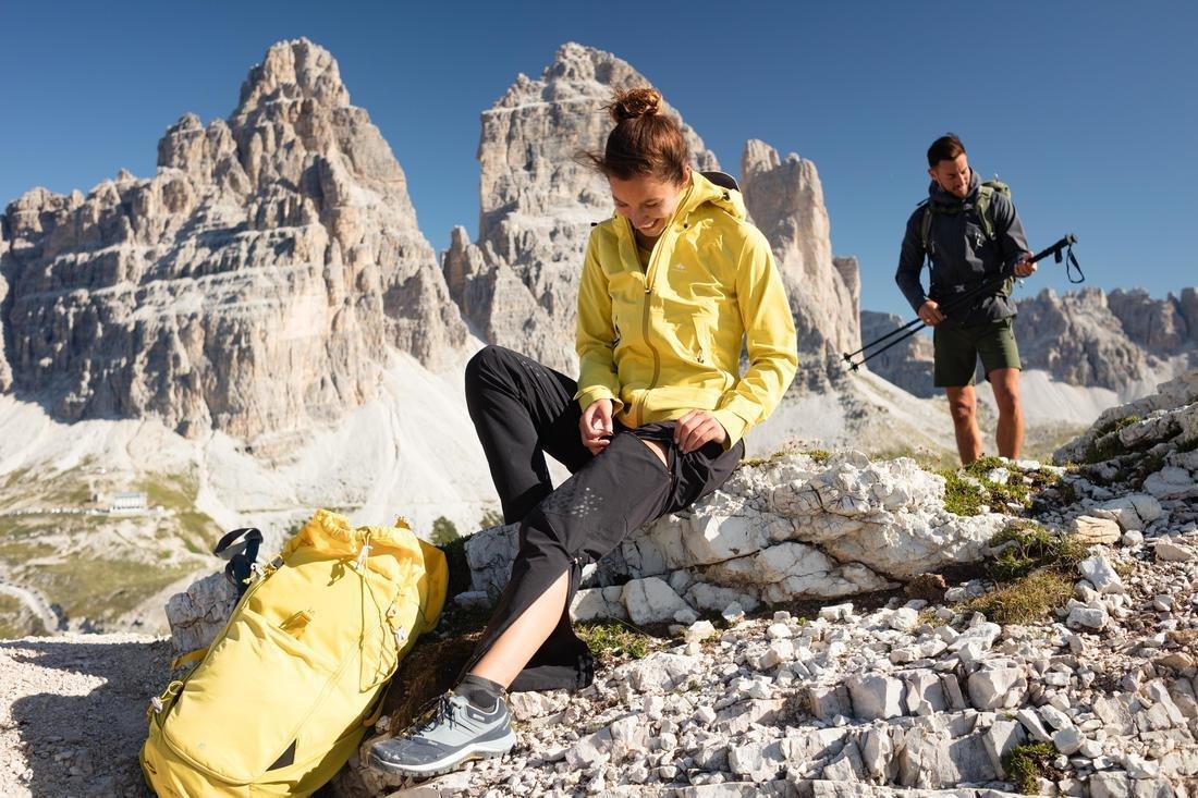 Women Convertible Hiking Trousers, Black, No Color, large image number 7