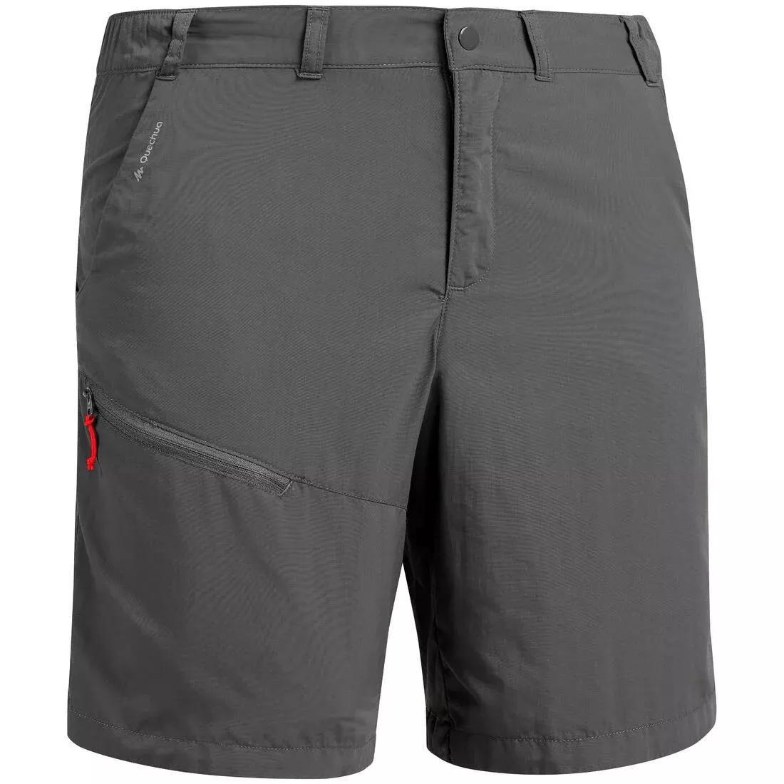 5Mens Walking Shorts, Charcoal Grey, , large image number 1