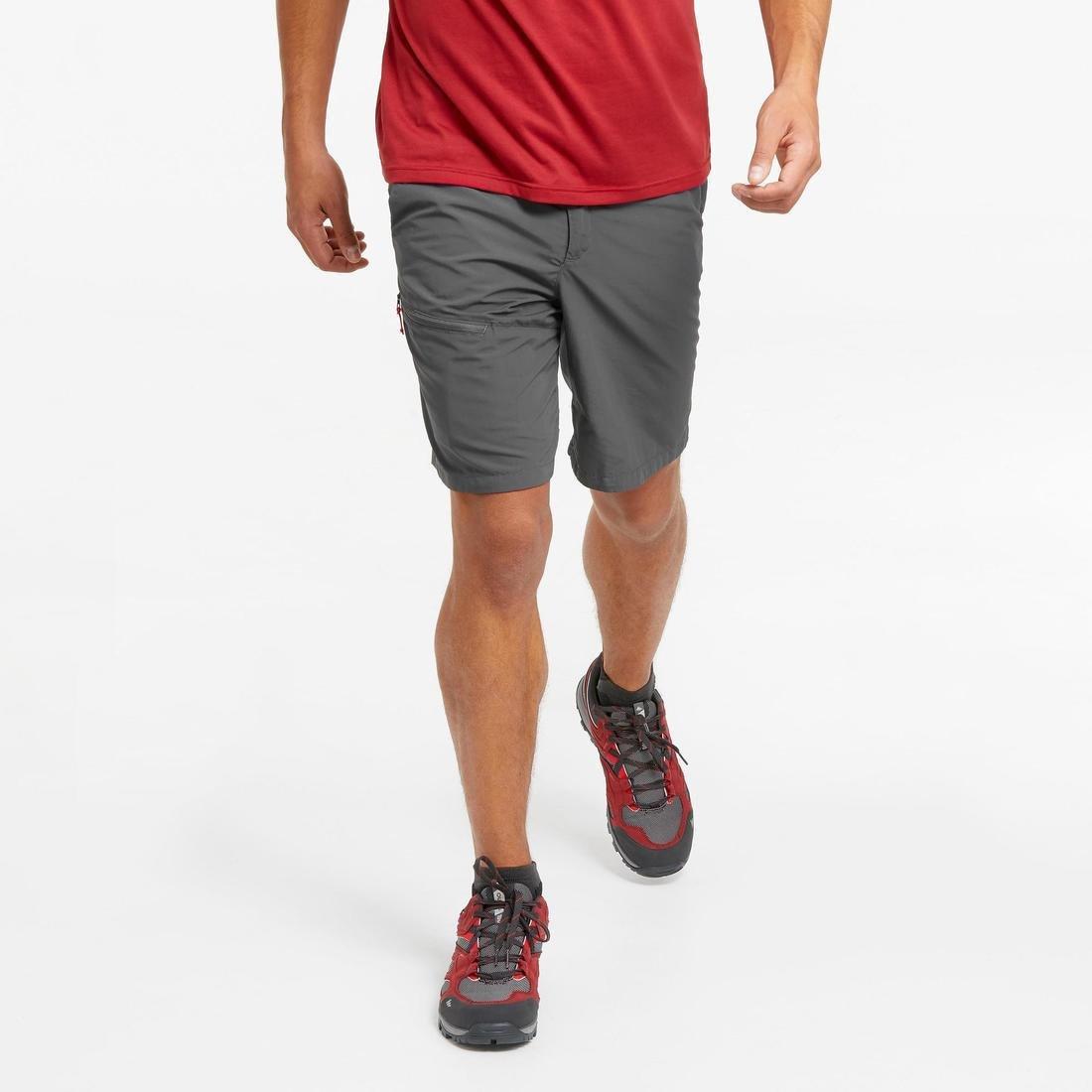 5Mens Walking Shorts, Charcoal Grey, , large image number 2