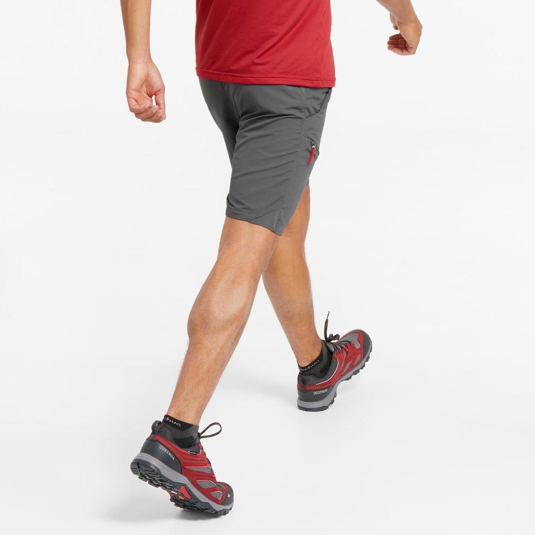 5Mens Walking Shorts, Charcoal Grey, , large image number 13
