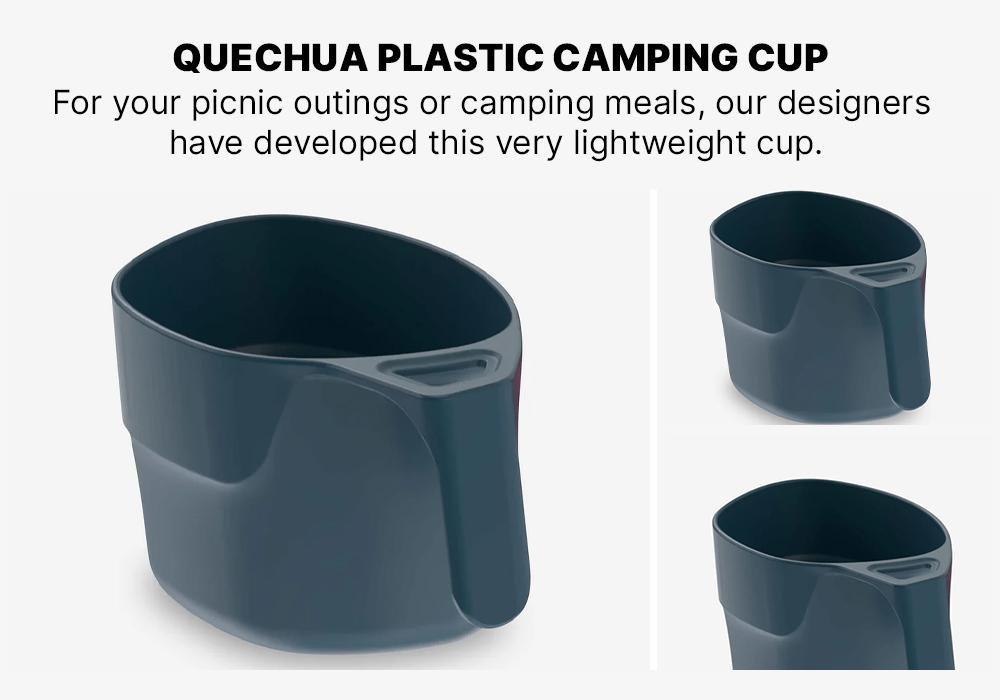 Plastic Camping Cup, No Color, medium