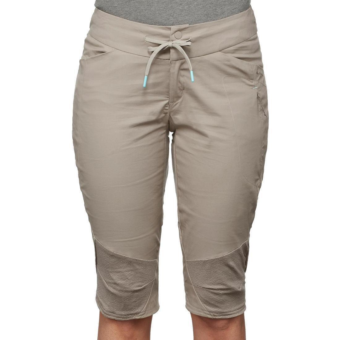 Women Walking Cropped Trousers, Beige, , large image number 10