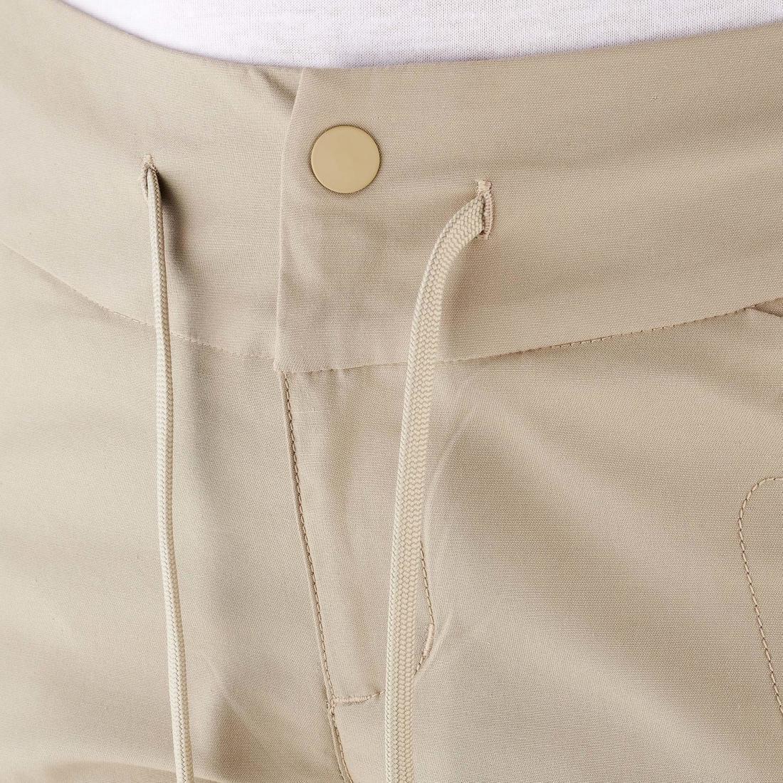Women Walking Cropped Trousers, Beige, , large image number 12