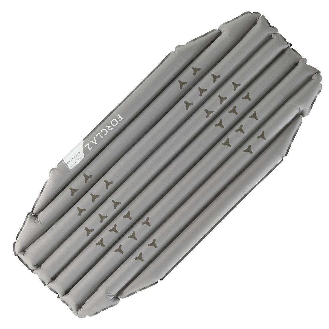 Air Short Inflatable Mattress, Grey, No Color, large image number 0