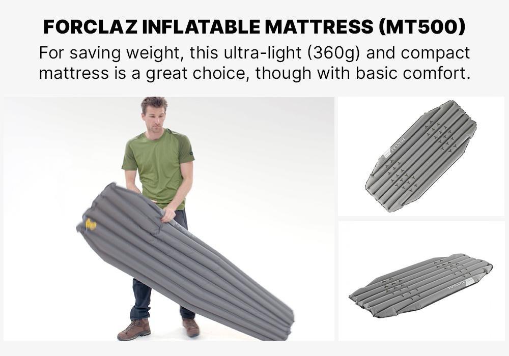 Air Short Inflatable Mattress, Grey, No Color, large image number 12