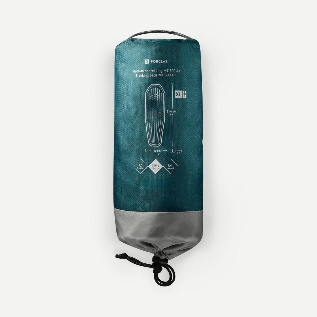 Trekking Inflatable Mattress - Trek 700 Air, Yellow, No Color, large image number 13