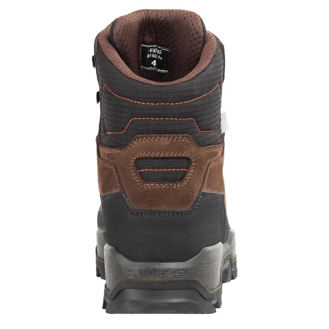 WATERPROOF ROBUST HUNTING BOOTS CROSSHUNT 500 - BROWN, , large image number 6
