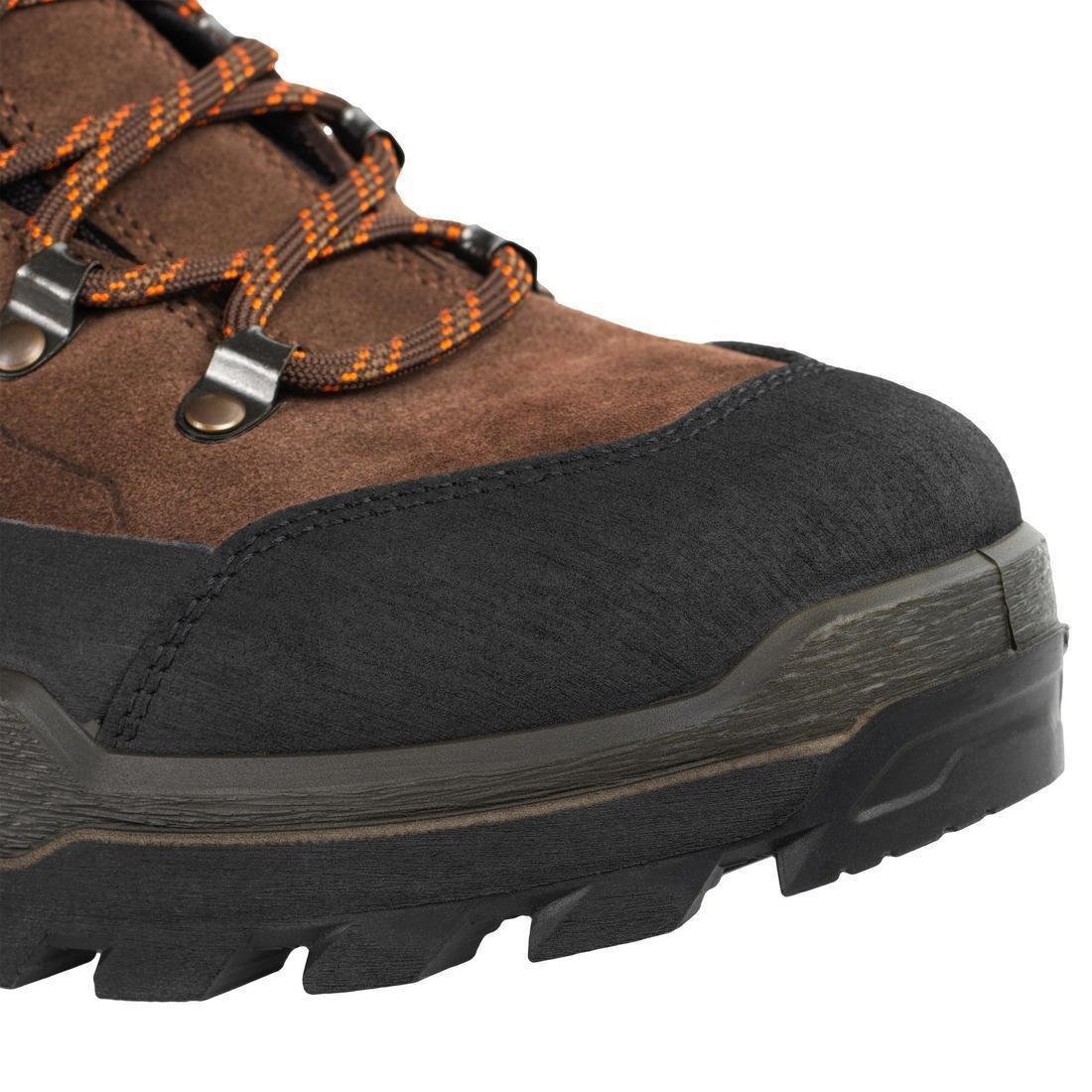 WATERPROOF ROBUST HUNTING BOOTS CROSSHUNT 500 - BROWN, , large image number 11
