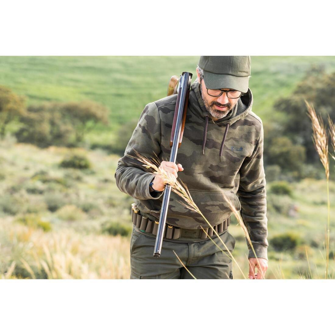 Hooded Hunting Sweatshirt Halftone 500 - Camo, Yellow, 5401_000, large image number 3