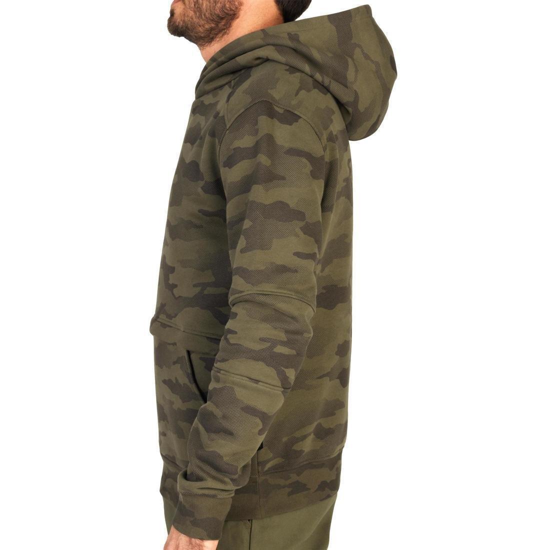 Hooded Hunting Sweatshirt Halftone 500 - Camo, Yellow, 5401_000, large image number 4