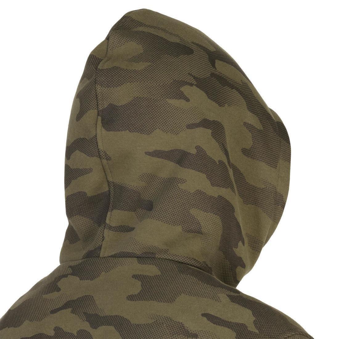 Hooded Hunting Sweatshirt Halftone 500 - Camo, Yellow, 5401_000, large image number 6