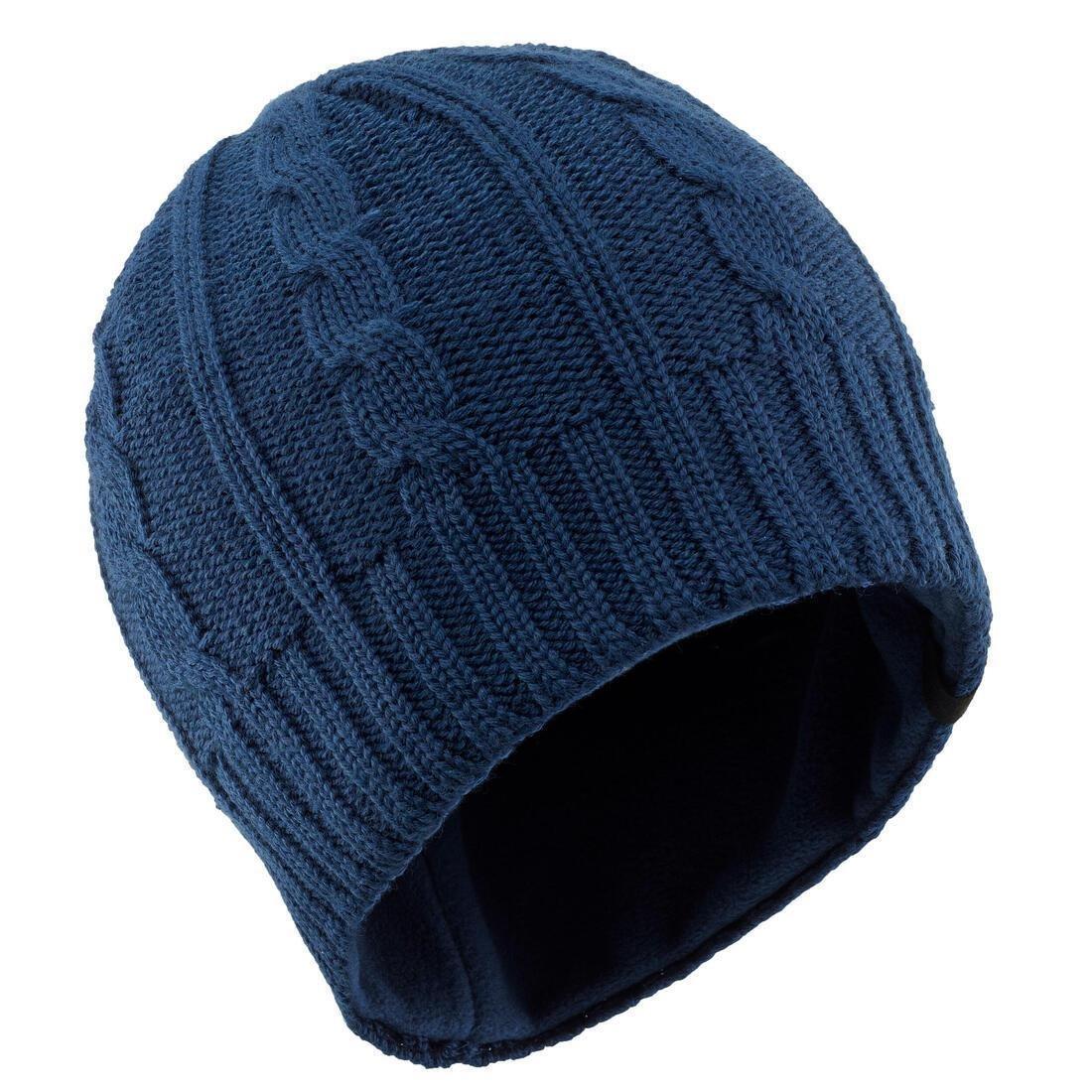 Kids Cable-Knit Ski Hat, Deep Navy Blue, No Color, large image number 2