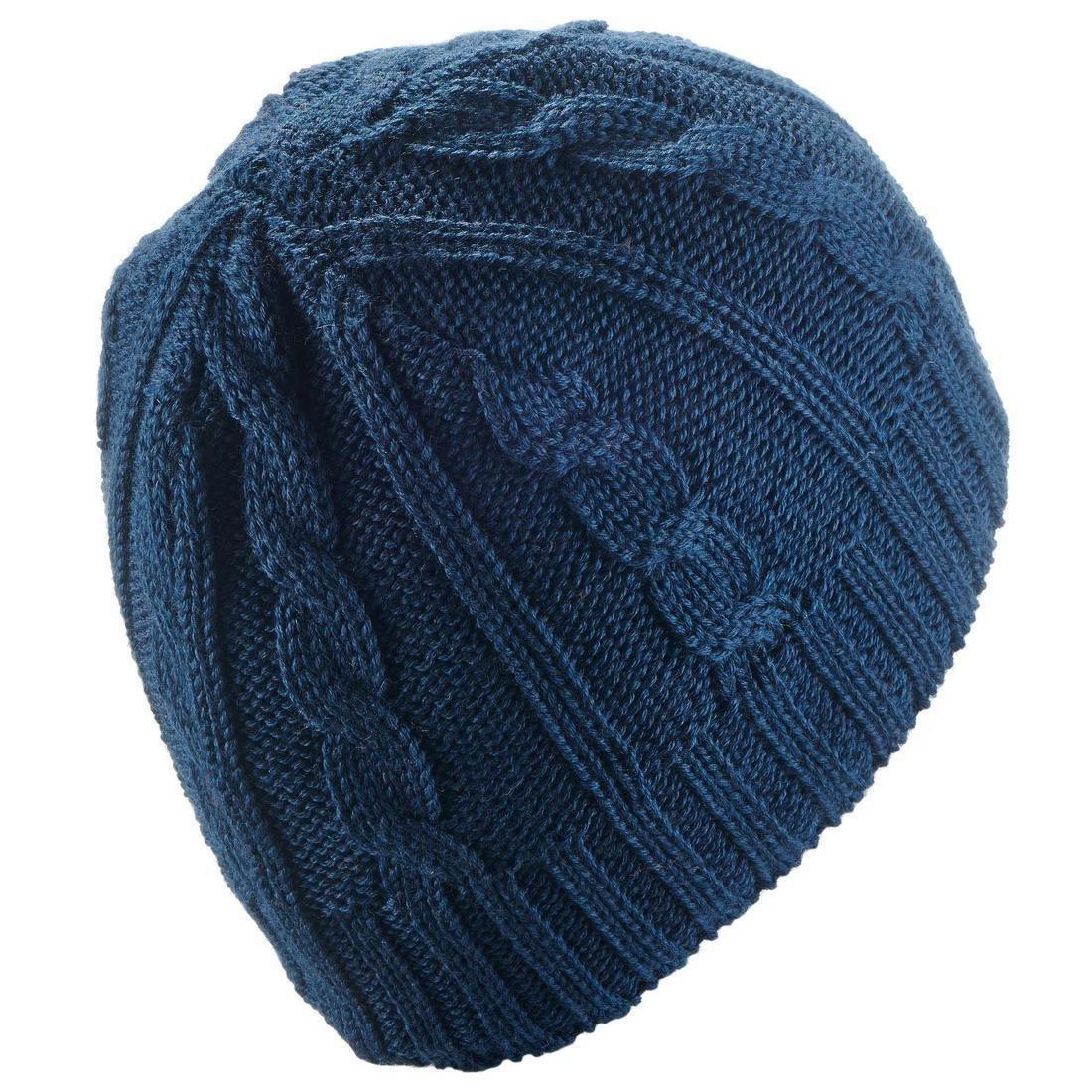 Kids Cable-Knit Ski Hat, Deep Navy Blue, No Color, large image number 7