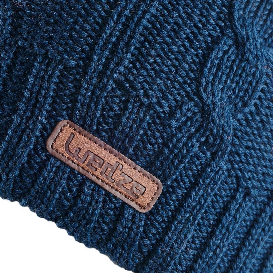 Kids Cable-Knit Ski Hat, Deep Navy Blue, No Color, large image number 9
