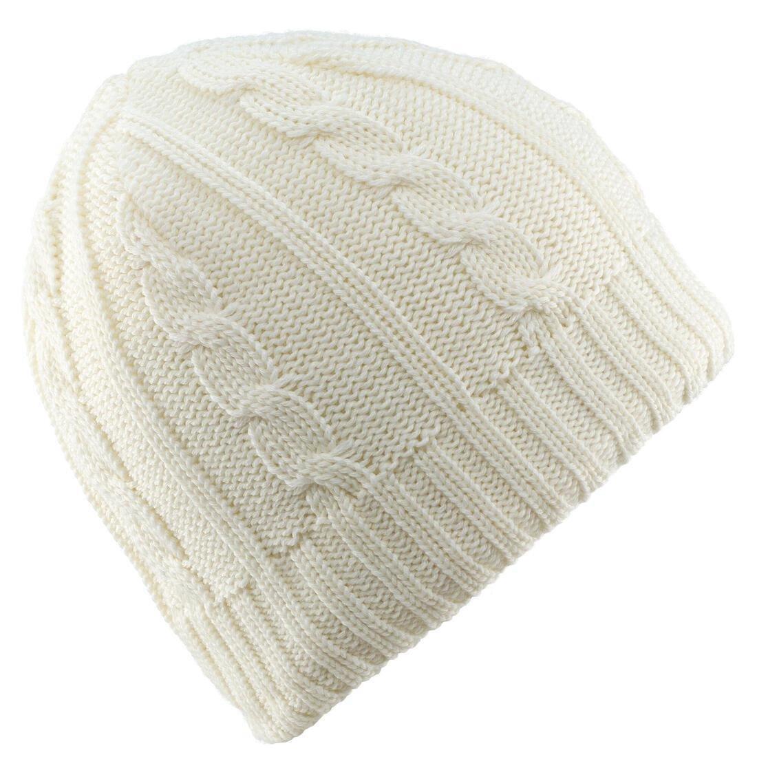 Kids Cable-Knit Ski Hat, Cream, No Color, large image number 12