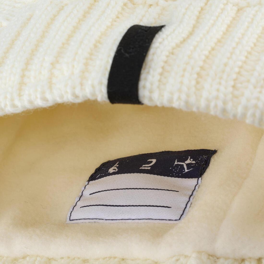 Kids Cable-Knit Ski Hat, Cream, No Color, large image number 13