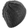 WEDZE - Cable Stitch Adult Ski Hat Plum, Grey