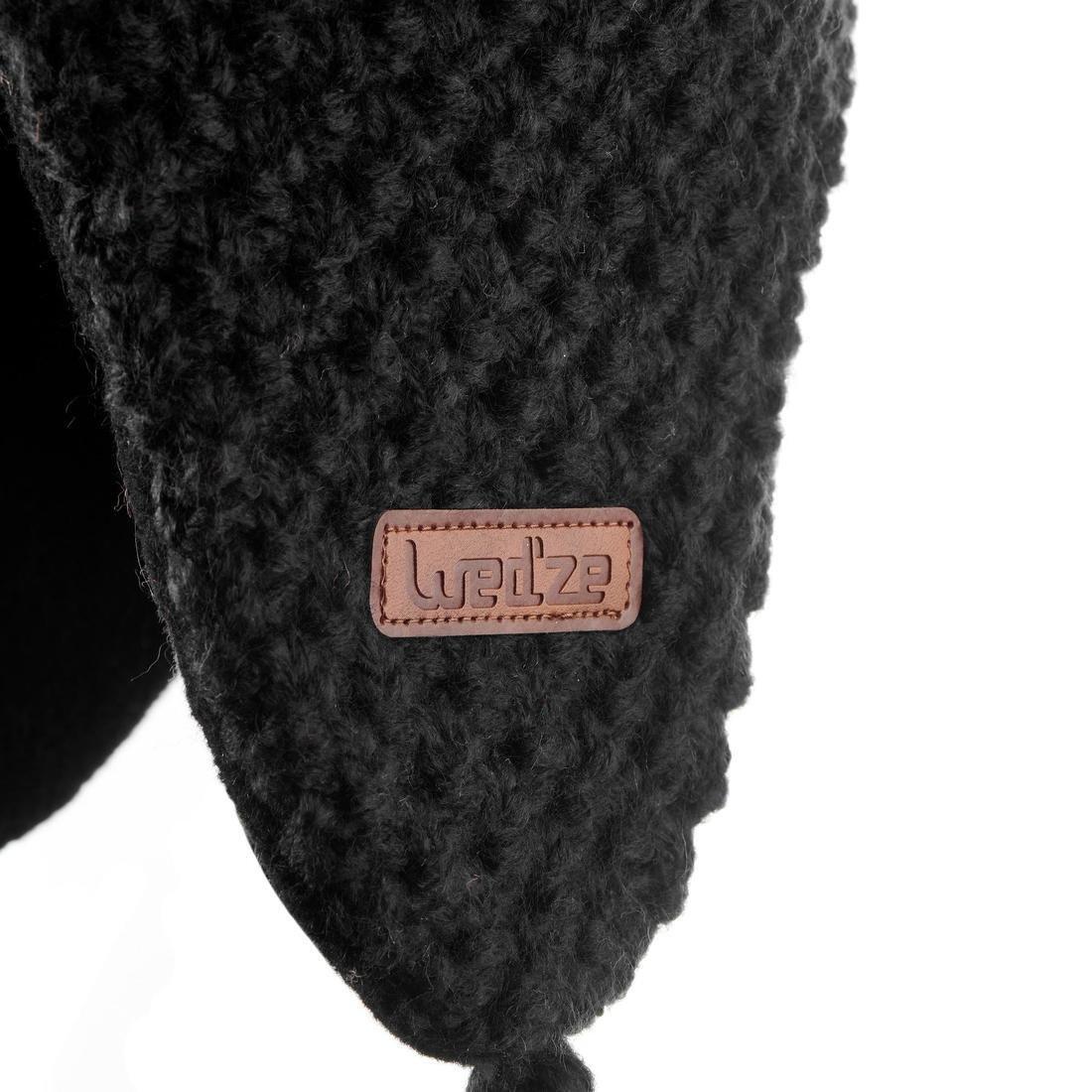 Unisex Timeless Peruvian Ski Hat, Black, No Color, large image number 2