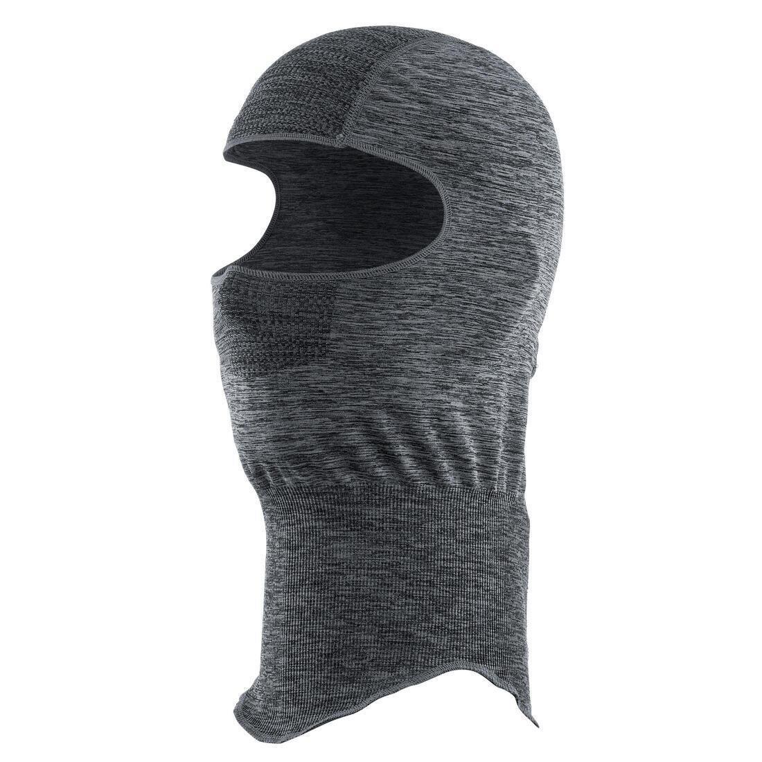 Unisex Ski Helmet Liner Balaclava, Grey, No Color, large image number 2