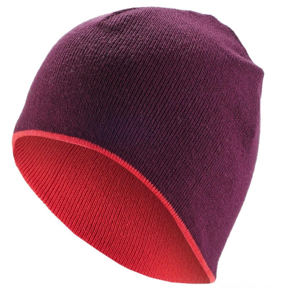 ADULT SKIING HAT - REVERSE, grape purple, No Color, large image number 3