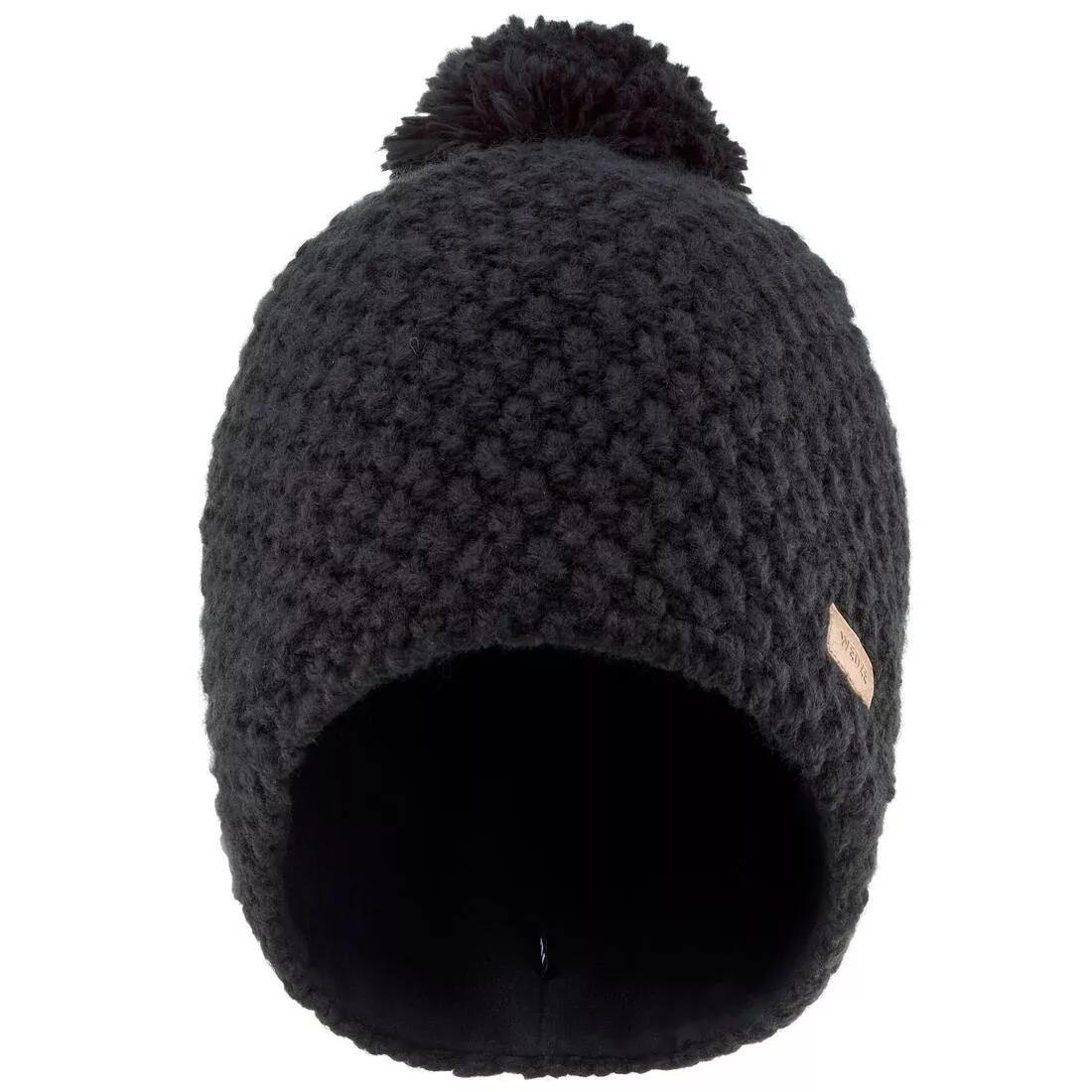 Adult  Timeless Skiing Hat Plum, Black, No Color, large image number 3