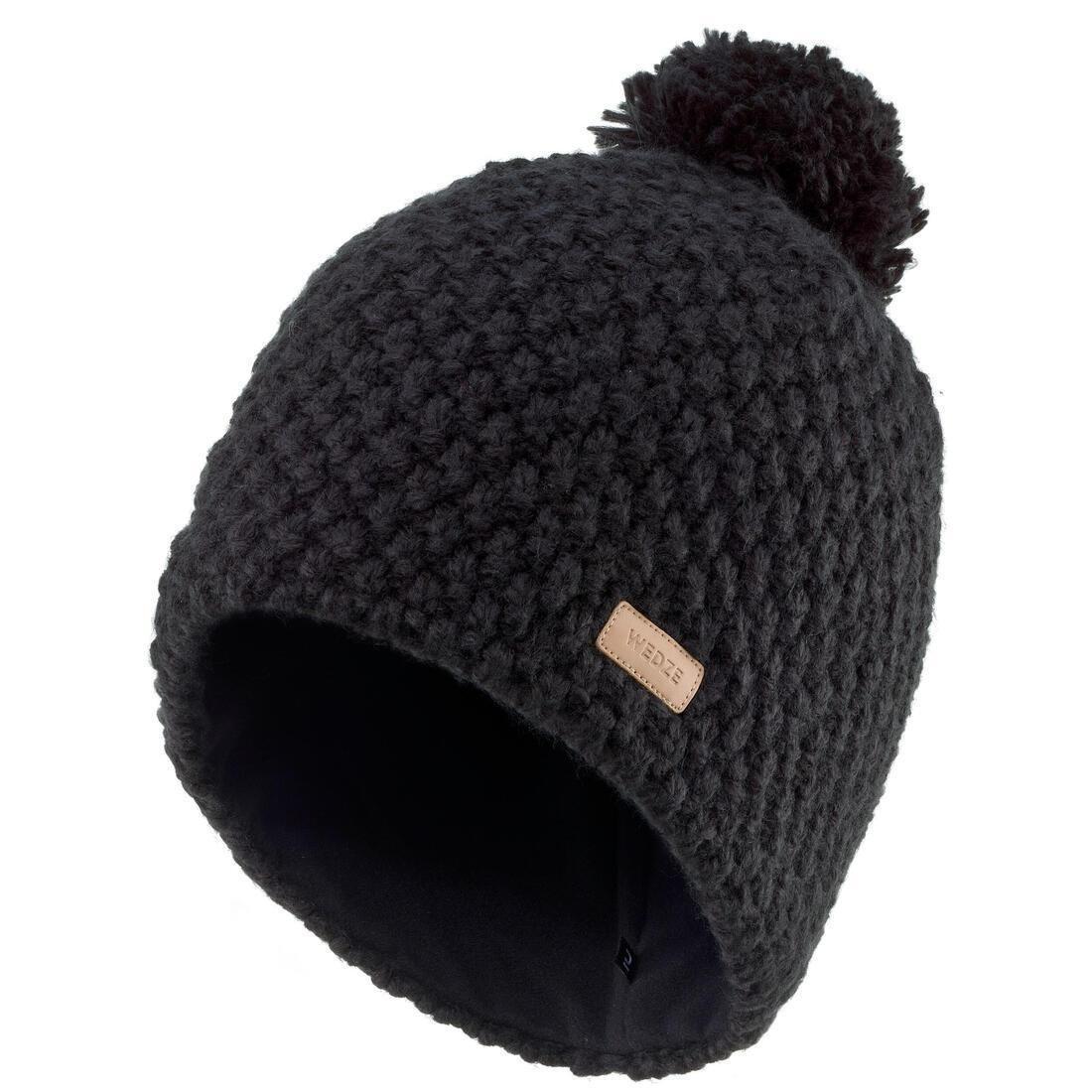 Adult  Timeless Skiing Hat Plum, Black, No Color, large image number 4